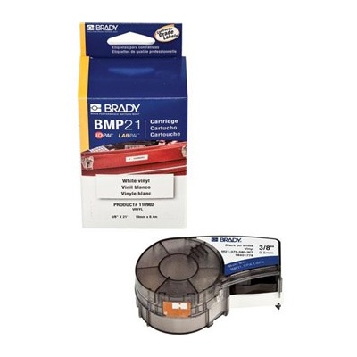 BMP21 Printer Label, Self-Lam, 0.750\" W x 16\' H (19.050 mm W x 4.880 m H)