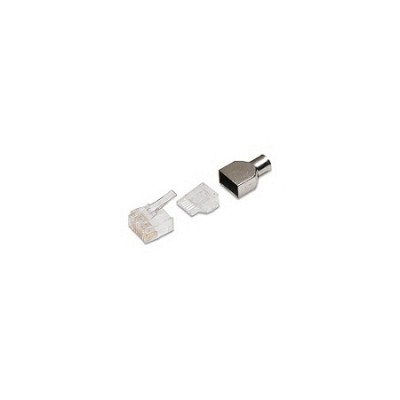 AMP Category 6 Modular Plug, Unshielded, RJ45, Solid