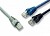 AMP Category 6 Cable Assembly, Unshielded, RJ45-RJ45, ...